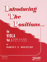 INTRODUCING THE POSITIONS #1 VIOLA cover